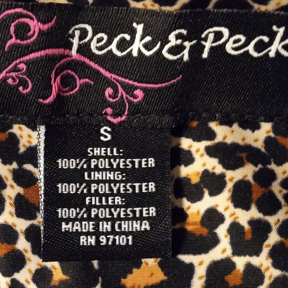 Peck & Peck Light Green Quilted Jacket - Picture 8 of 14